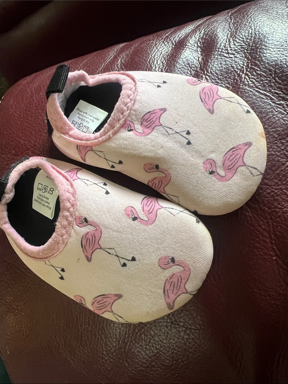 Pink Flamingo Baby Water Shoes